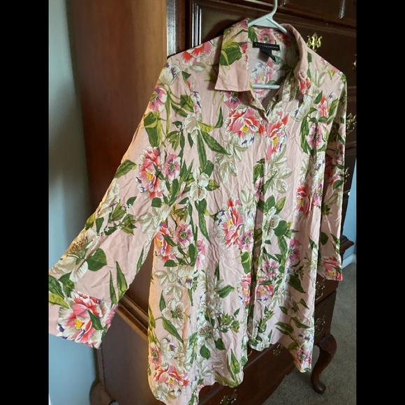 Grace Elements button up floral shirt - Picture 4 of 5